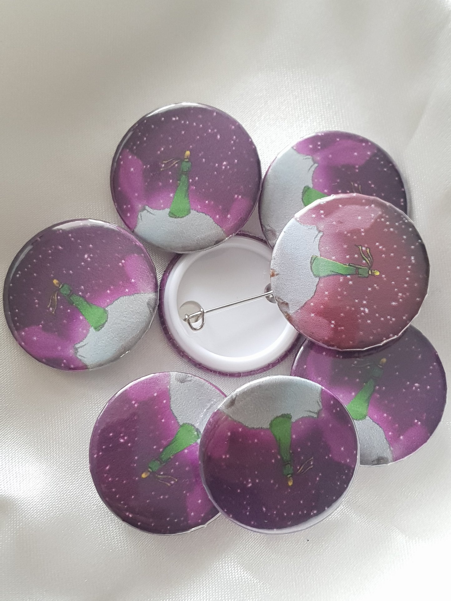 El Principito Pin Buttons