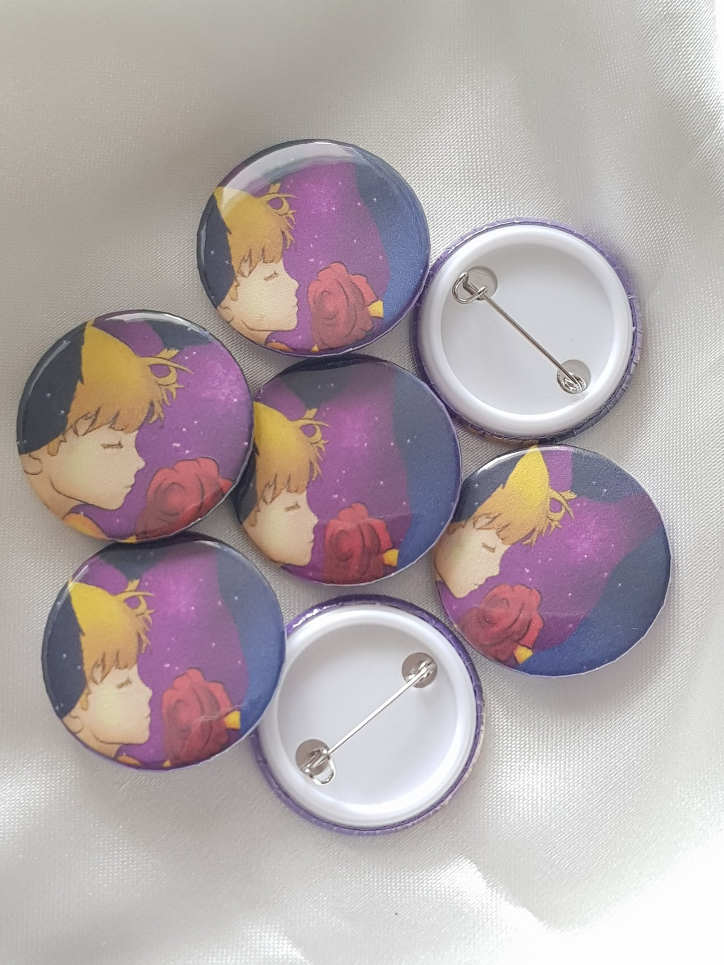 El Principito Pin Buttons