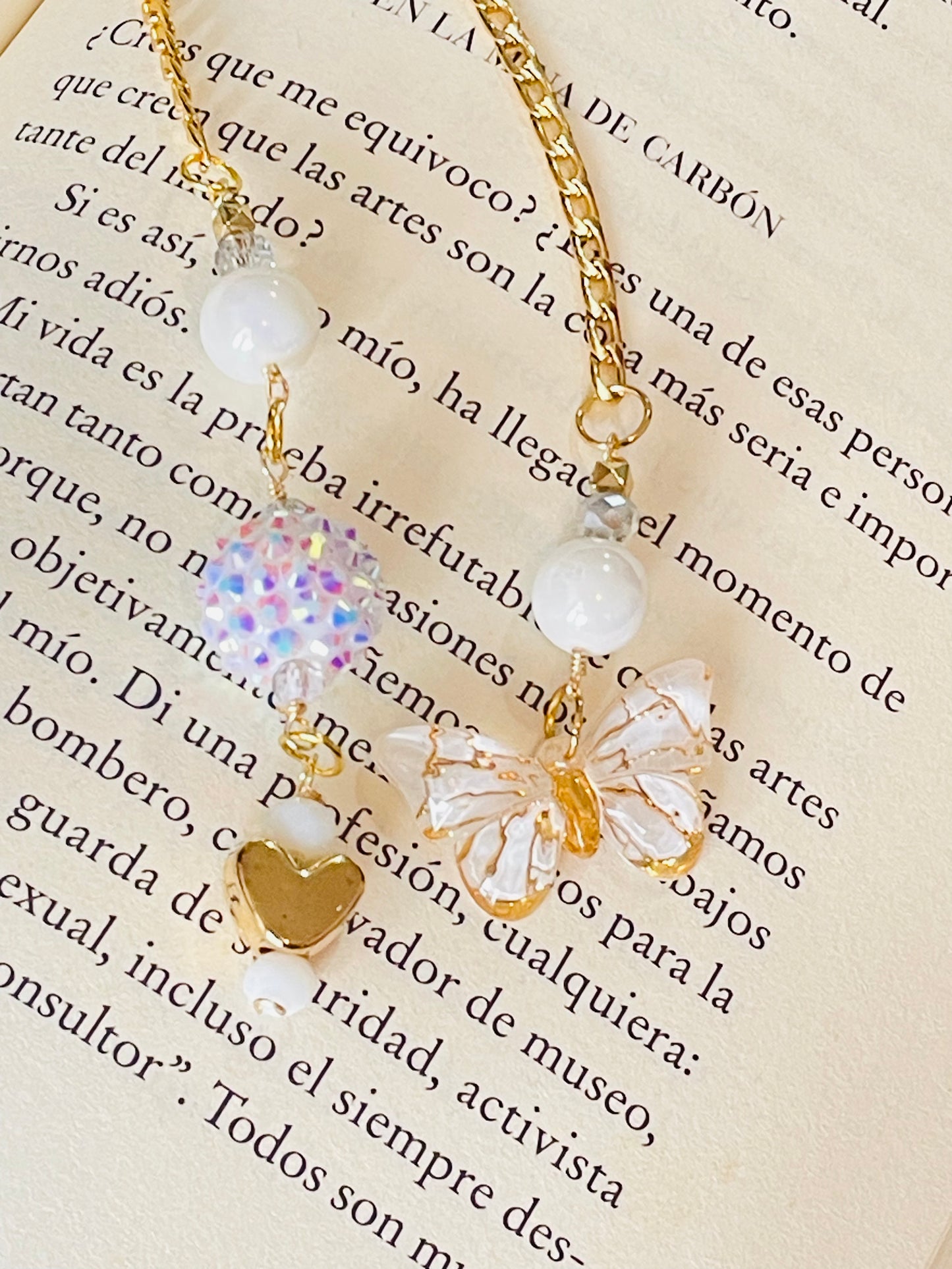 Marcador de Libros Mariposa en Vuelo