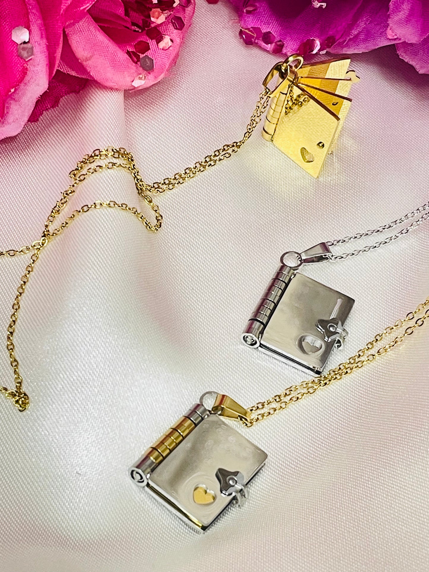 Collar Libro Stainless Steal