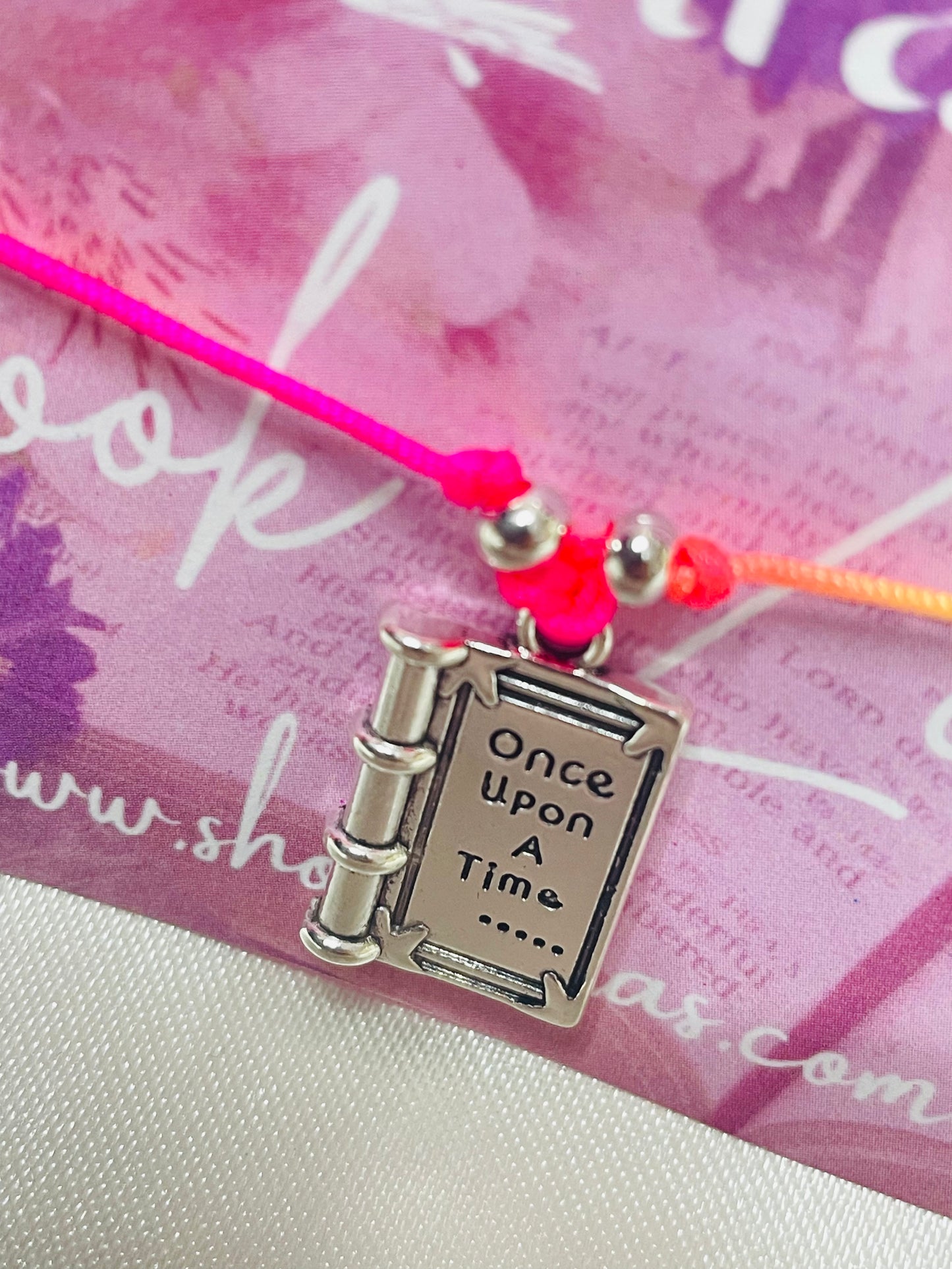 Pulsera Ajustable "Once Upon A Time"