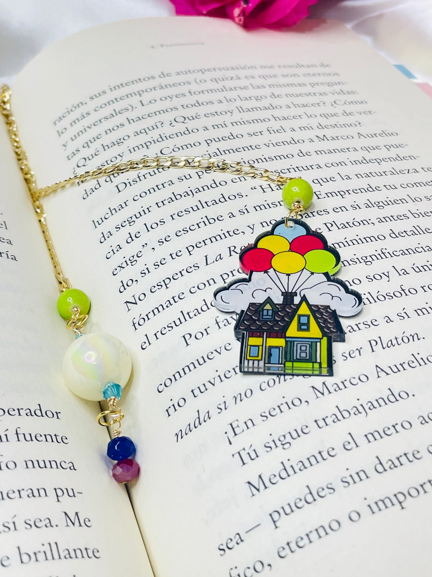 Marcador "Aventura en el Aire" – Inspirado en UP