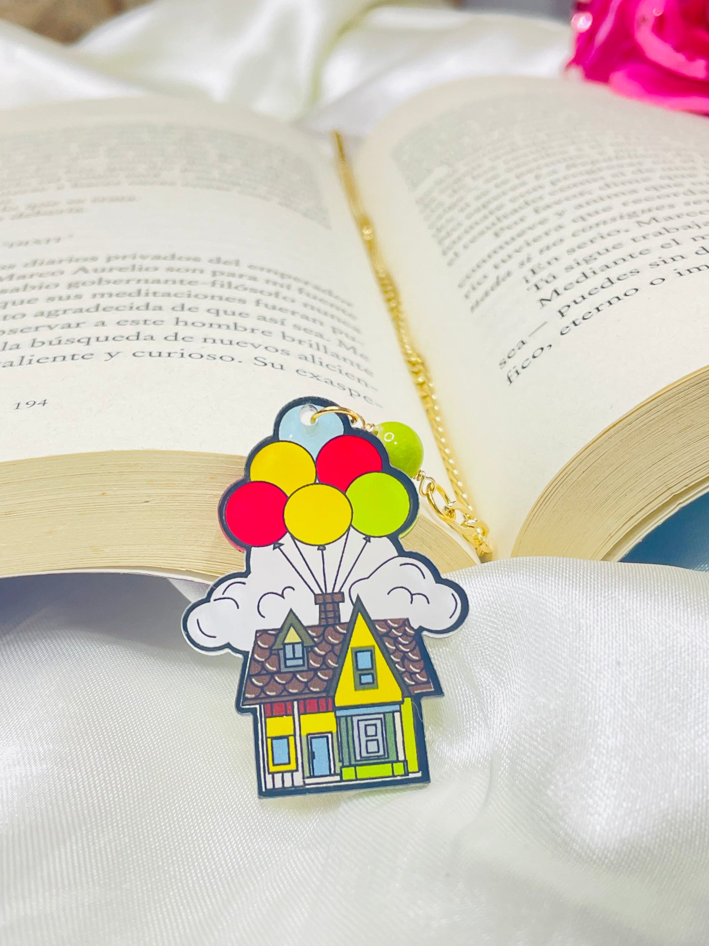 Marcador "Aventura en el Aire" – Inspirado en UP