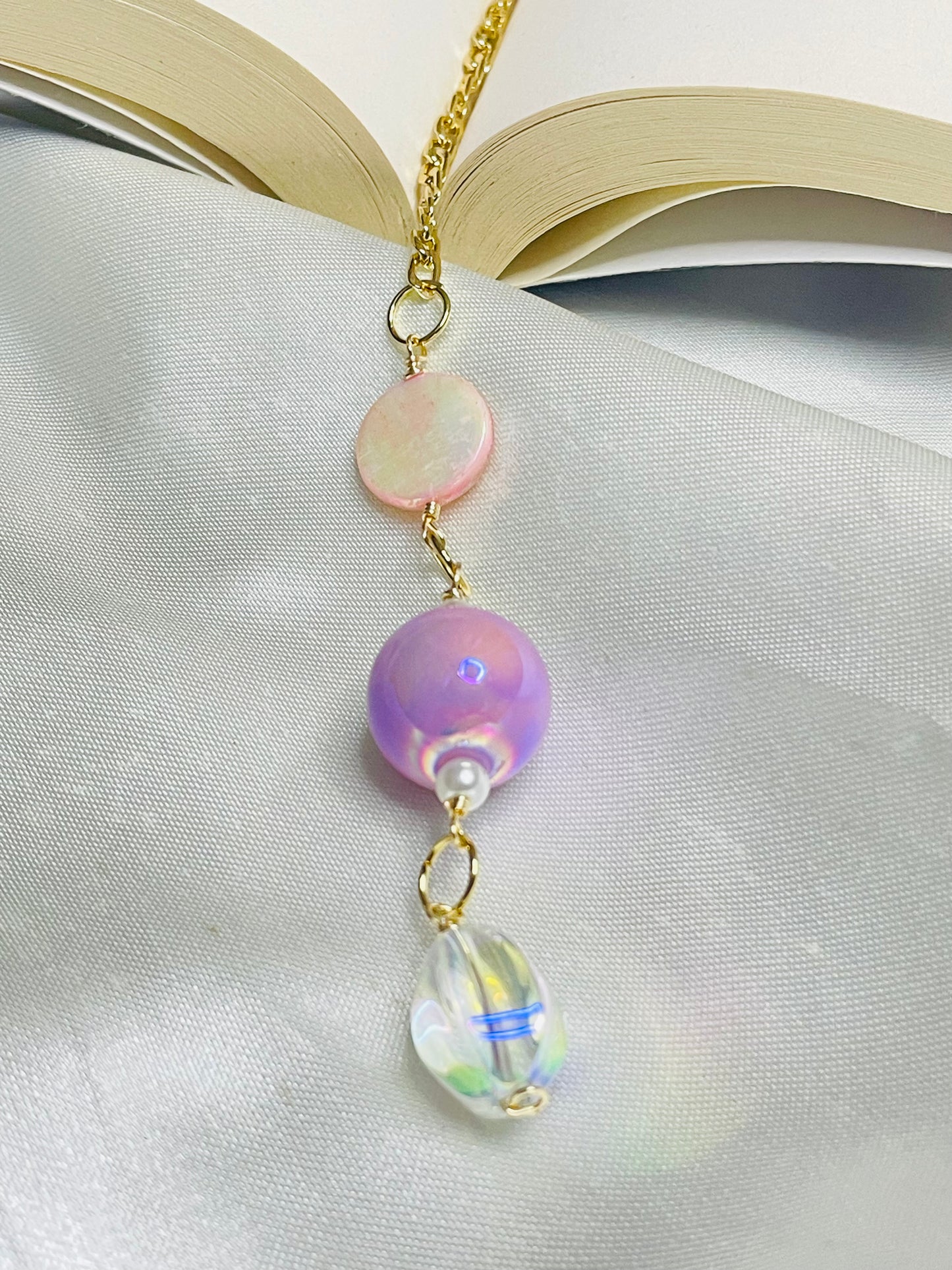 Marcador Borla Pastel