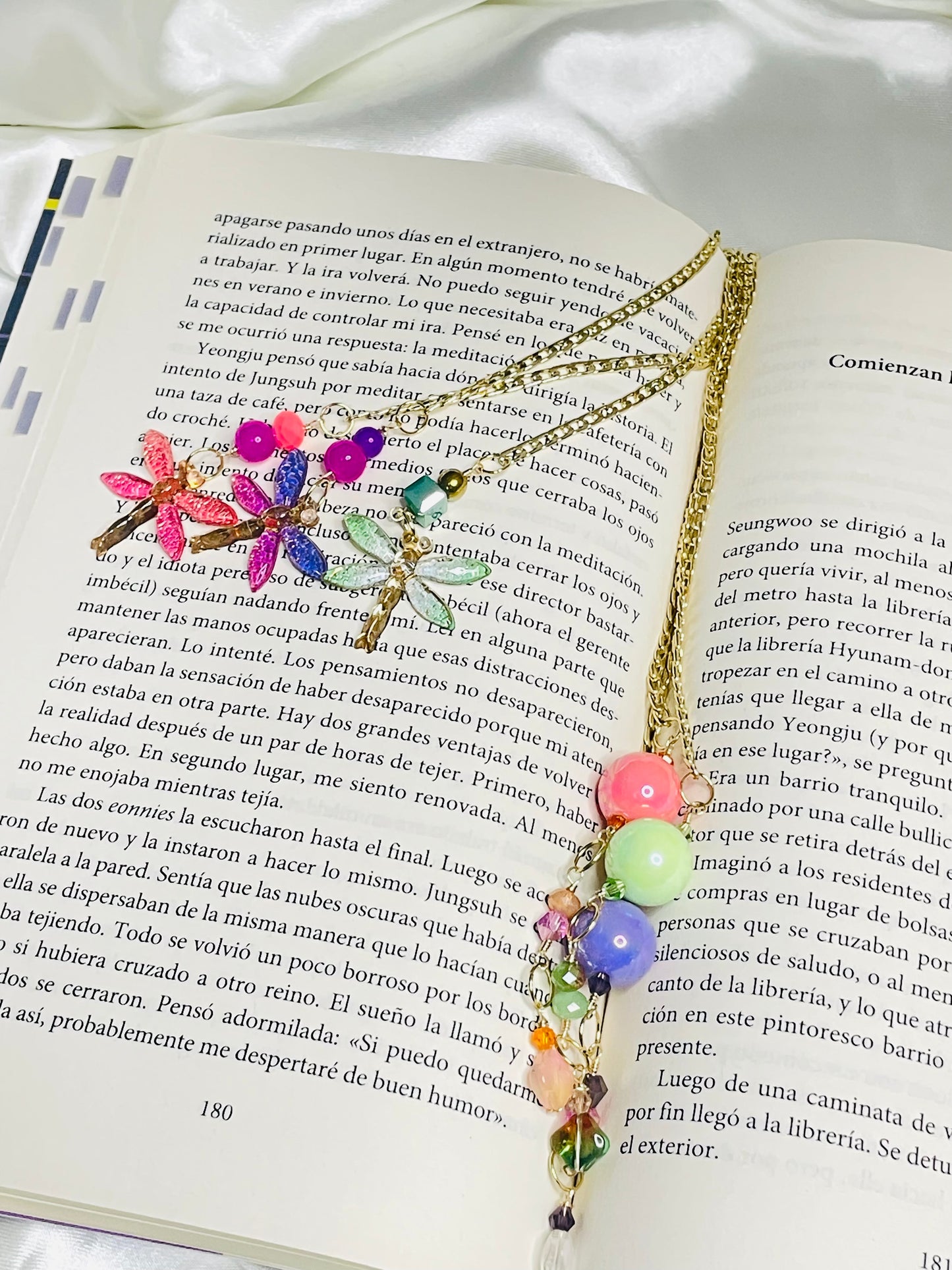 Marcador de Libros Charm Libélula