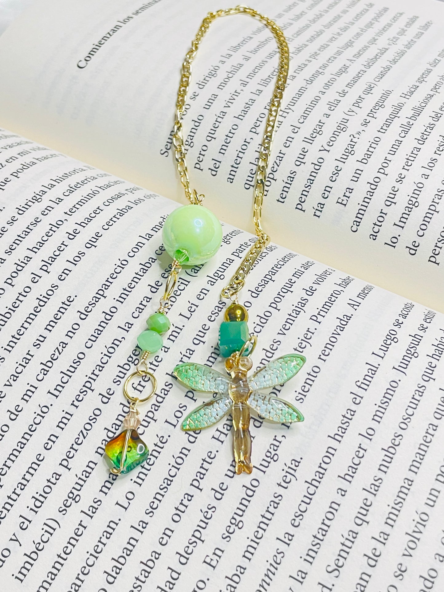 Marcador de Libros Charm Libélula
