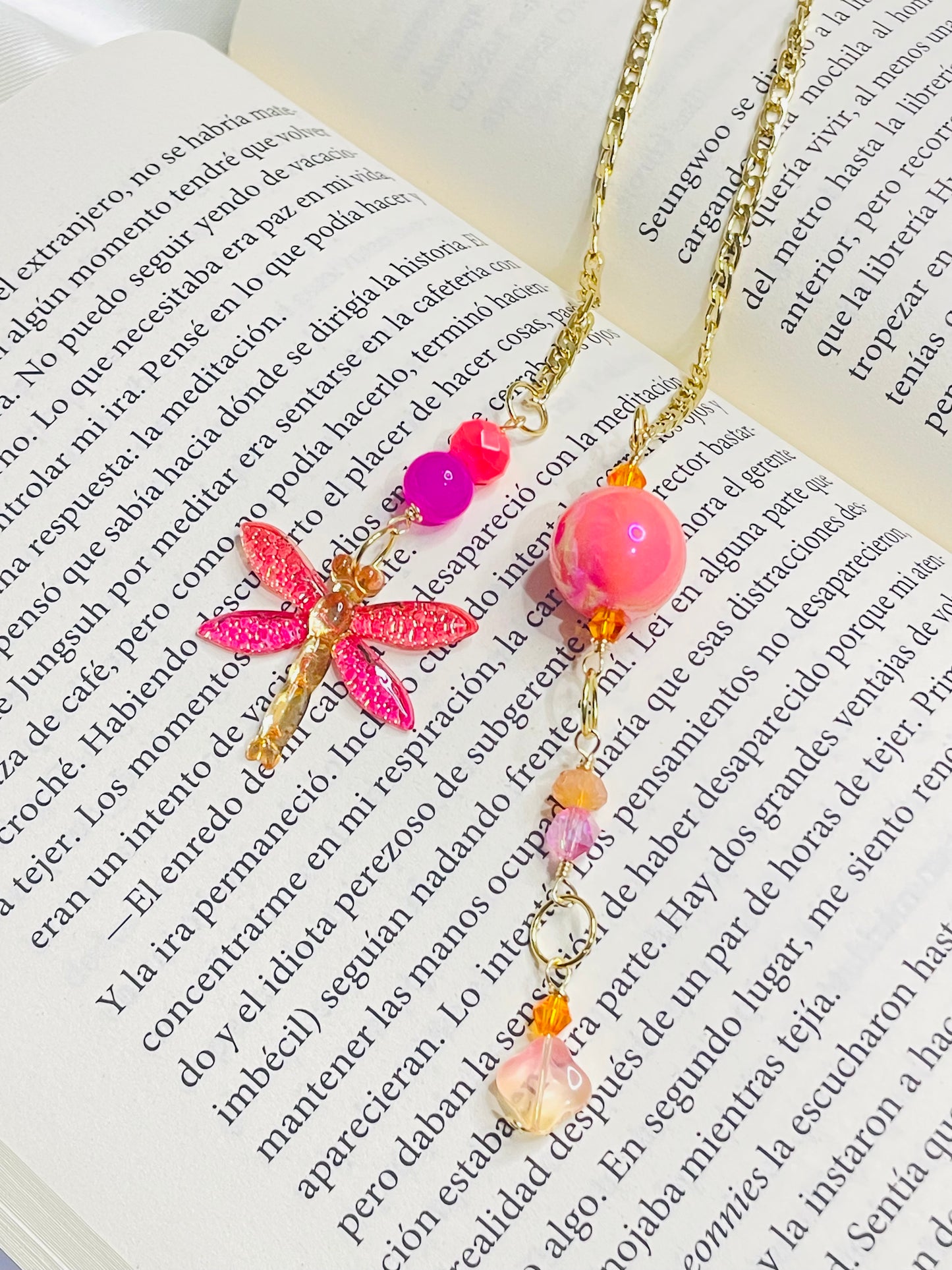 Marcador de Libros Charm Libélula