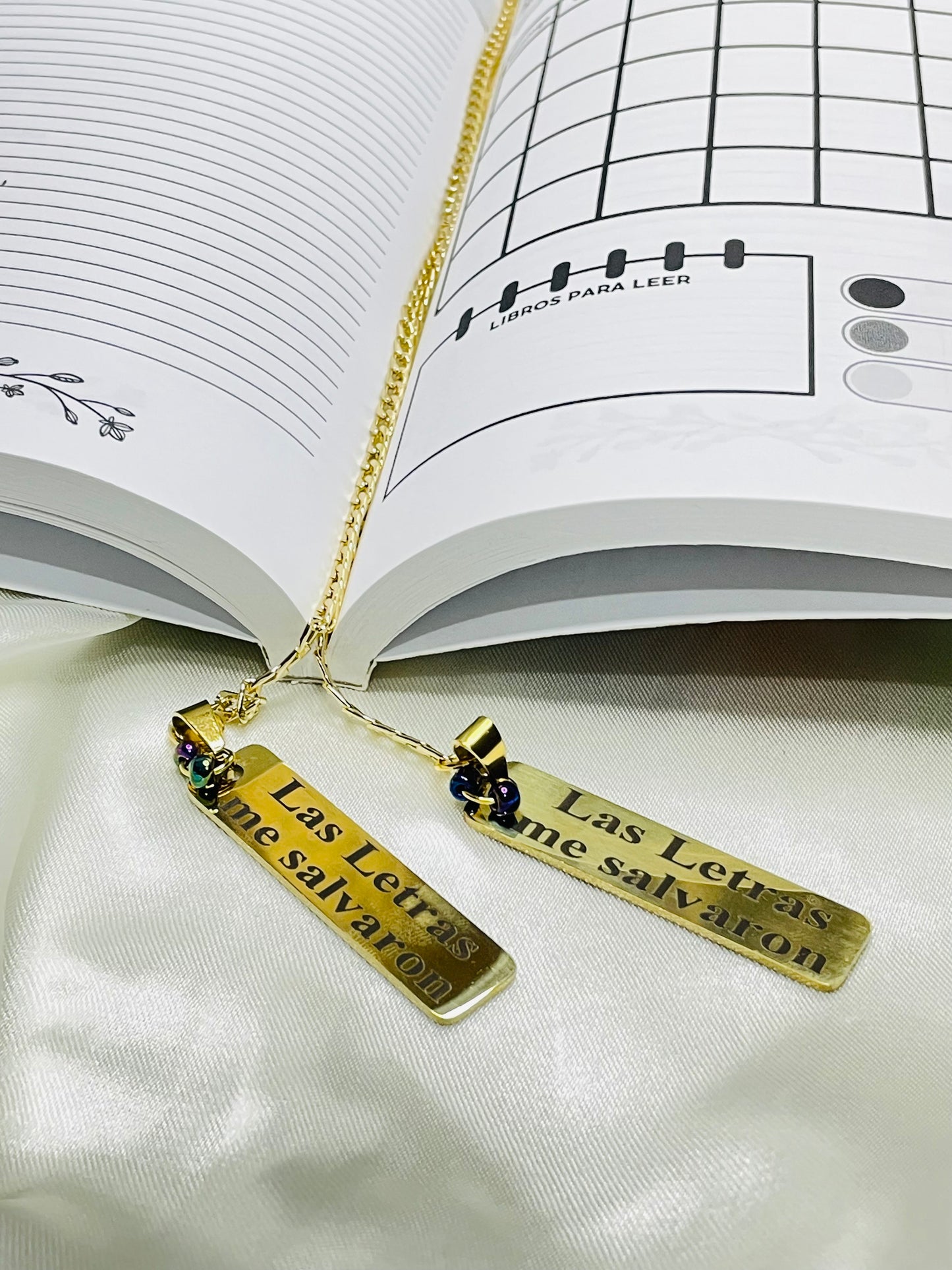 Marcador Las Letras me salvaron