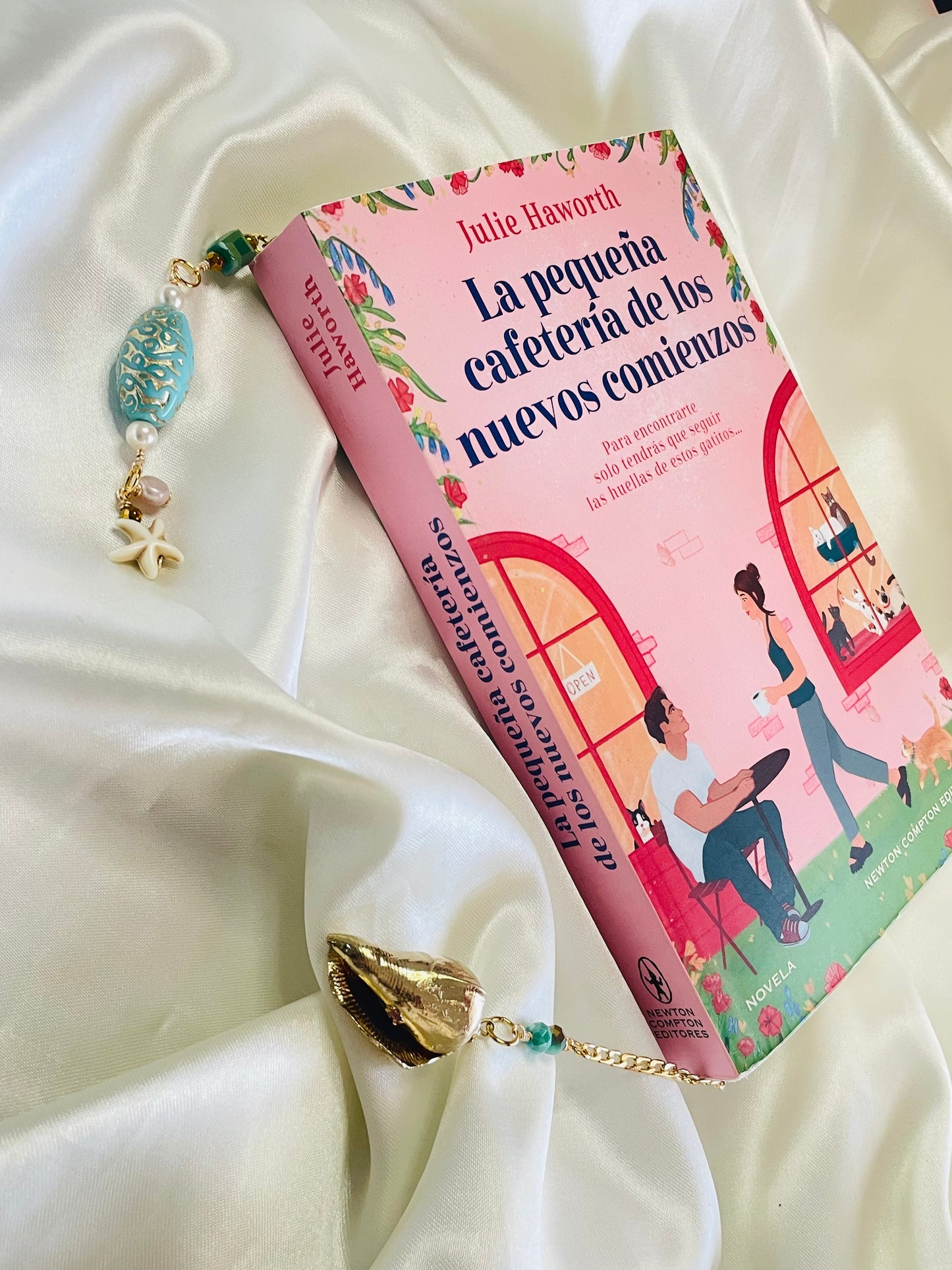 Marcador Caracol Dorado