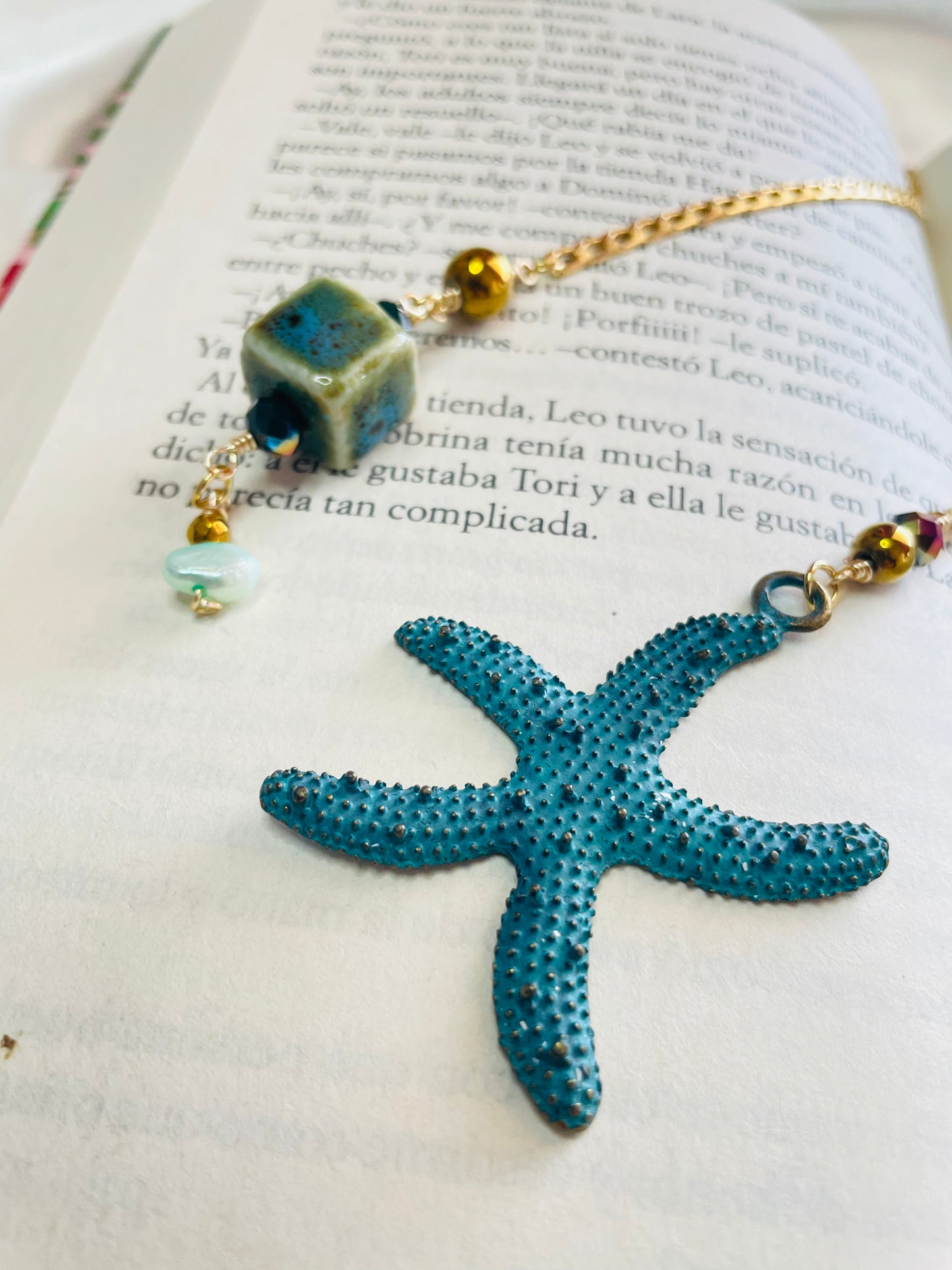 Marcador Estrella de Mar Brass