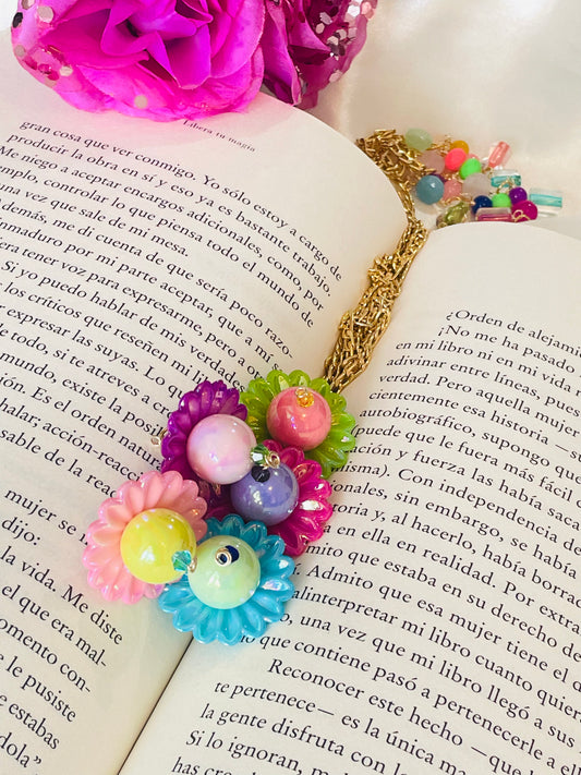 Marcador de Libros Flor Primavera