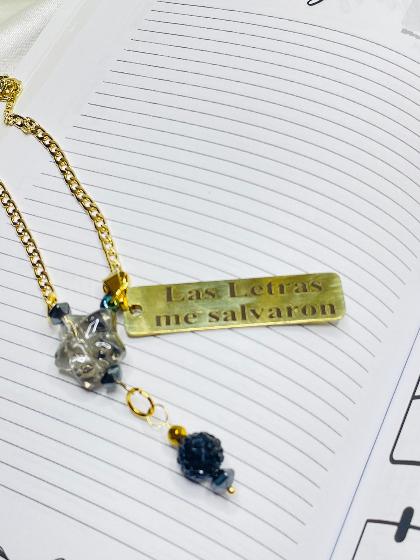 Marcador Las Letras me salvaron