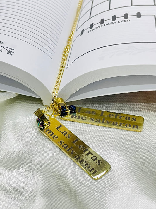 Marcador Las Letras me salvaron