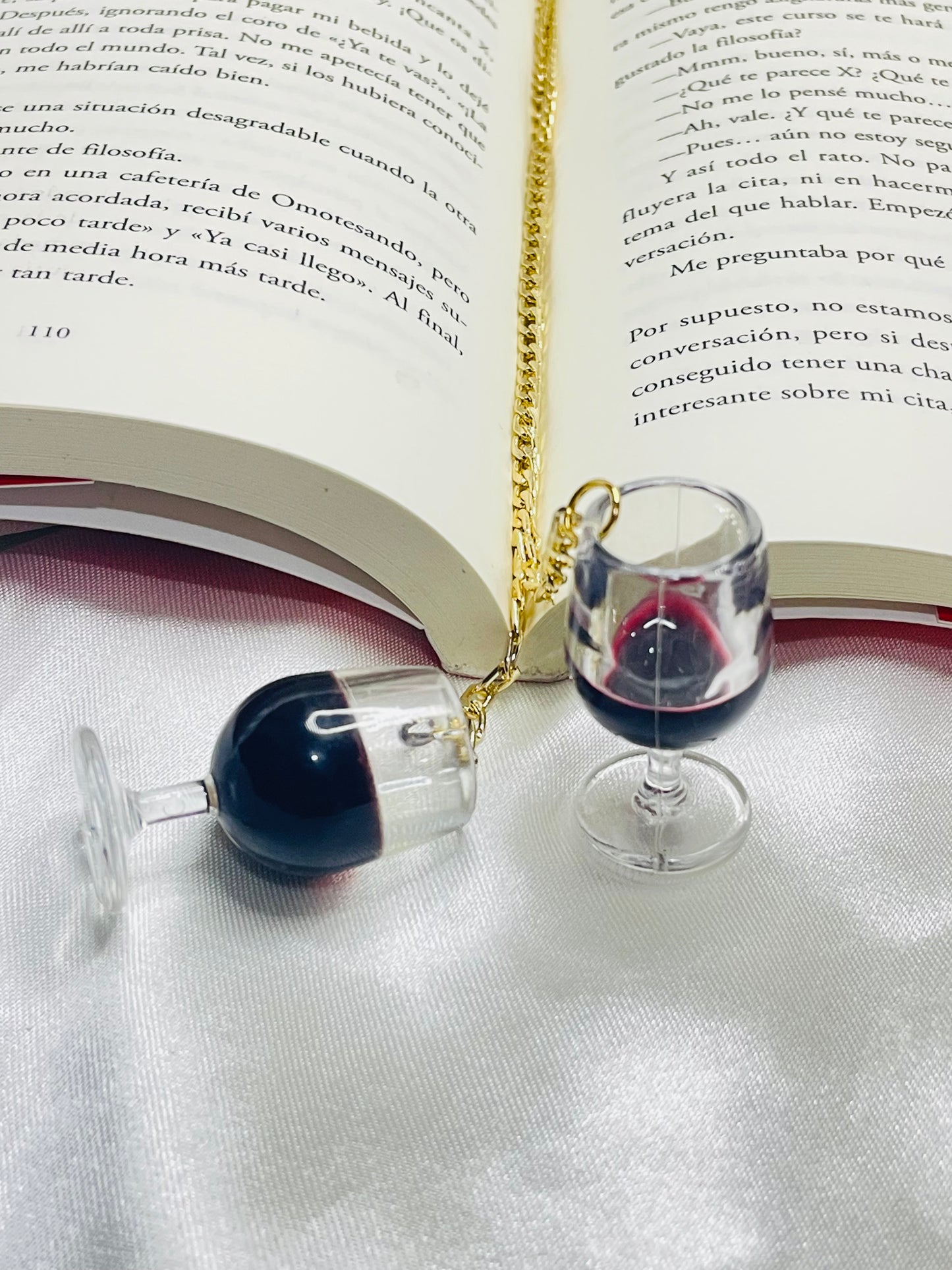 Marcador Copa de Vino Tinto