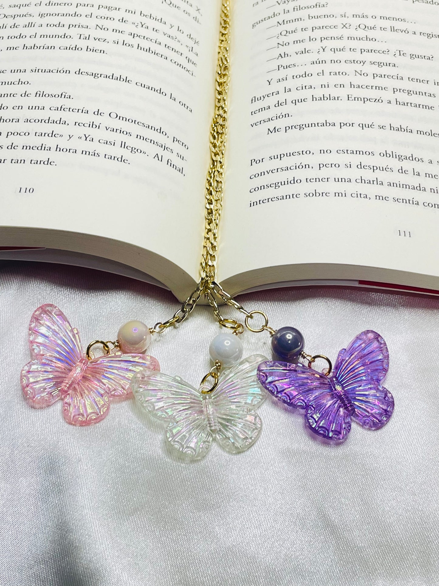 Marcador Mariposa Tornasol