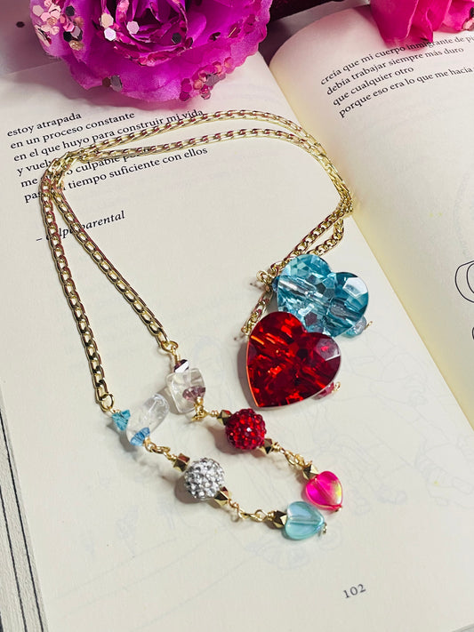 Marcador Corazón Diamante