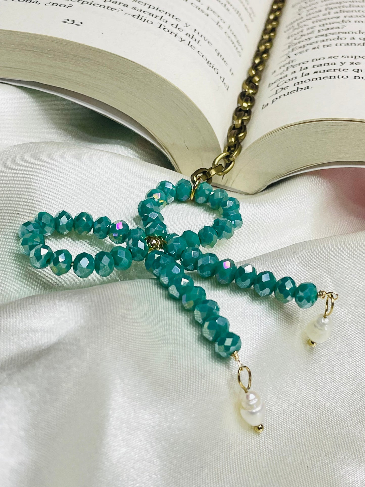 Marcador Lazo de Cristales