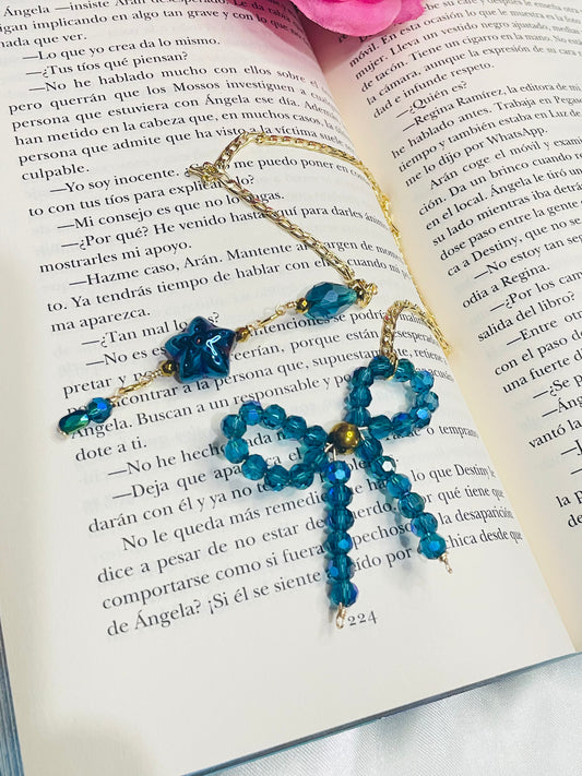 Marcador Lazo Azúl Profundo