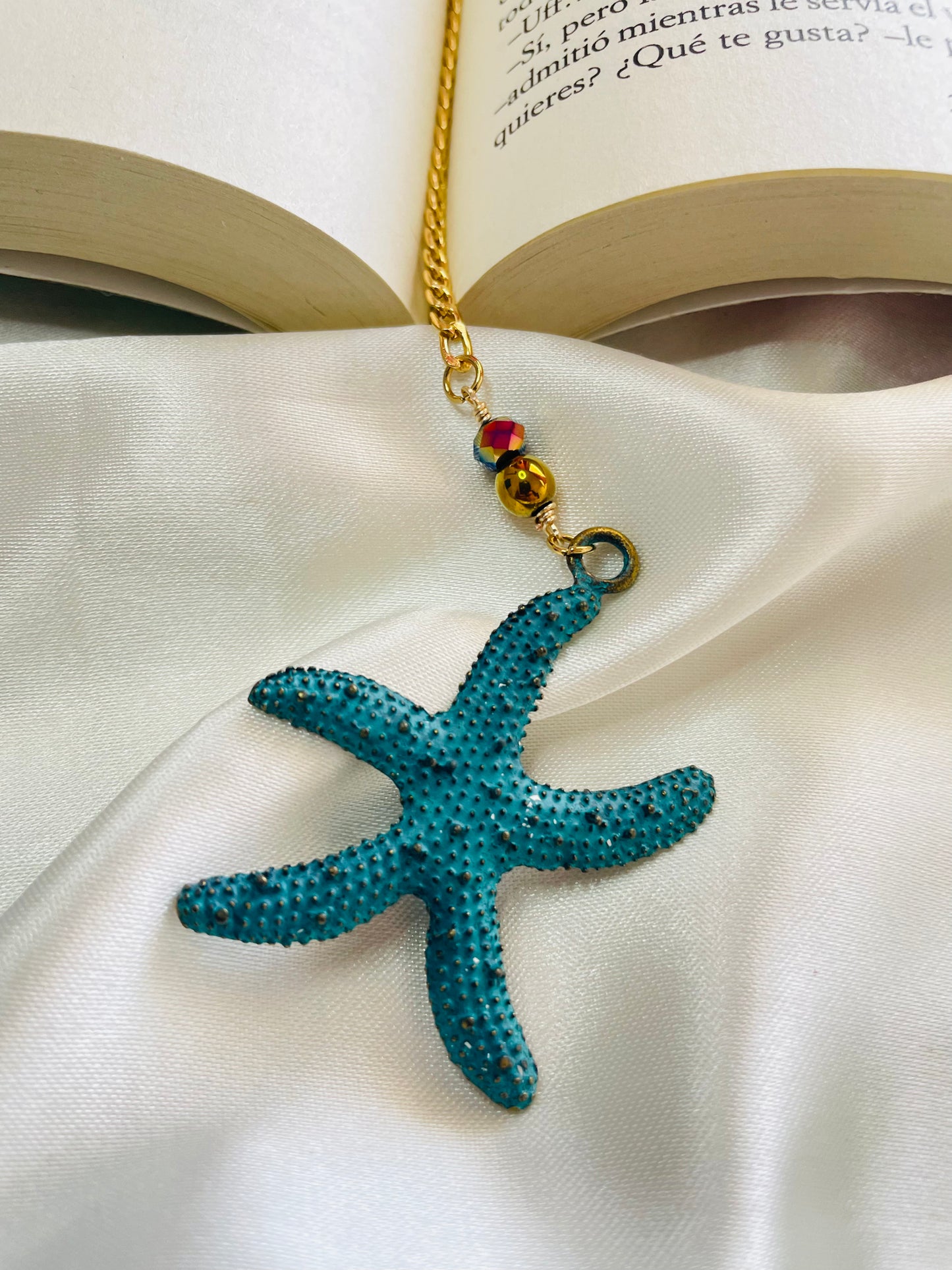 Marcador Estrella de Mar Brass