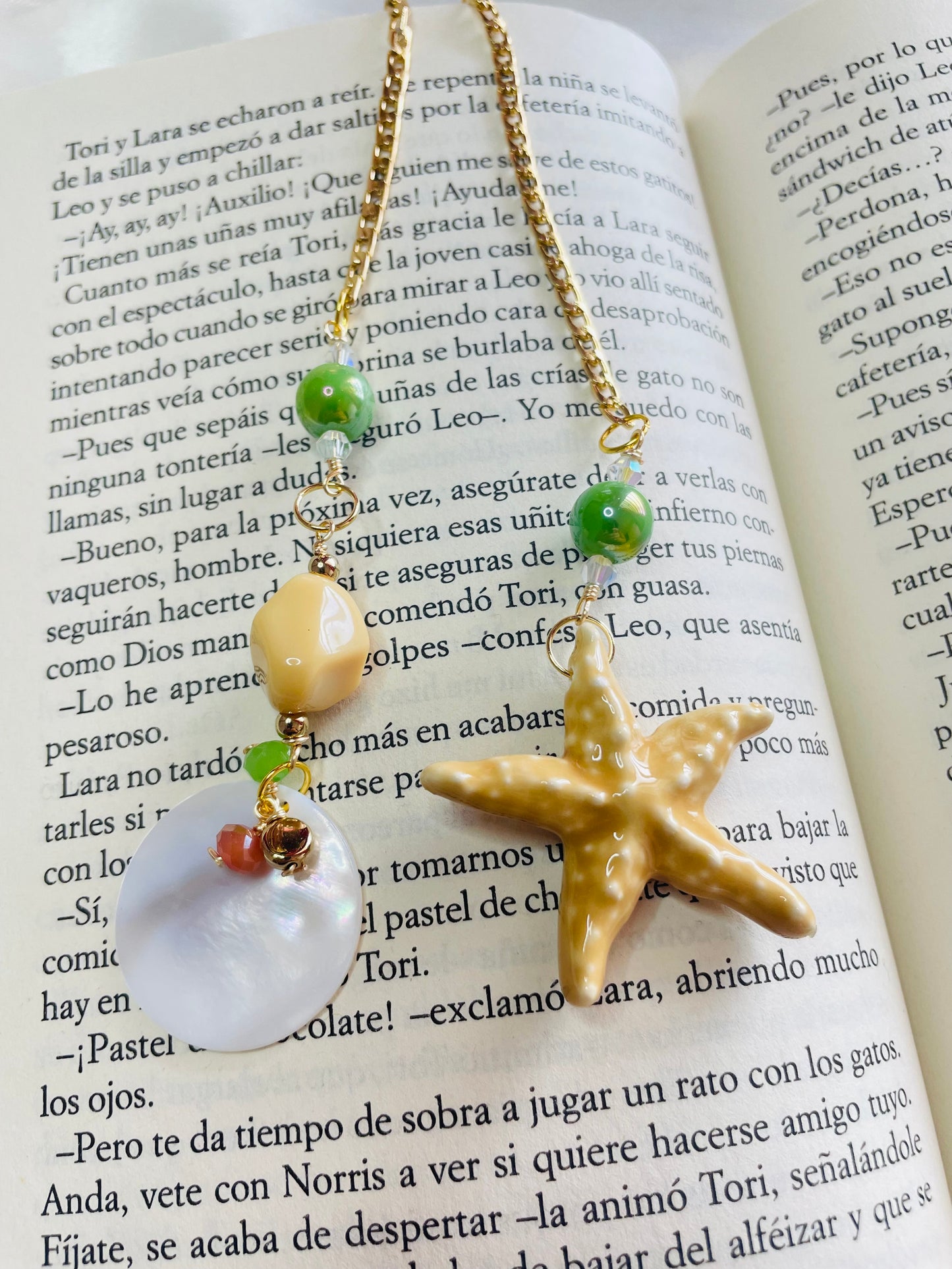 Marcador Estrella de Mar Cerámica