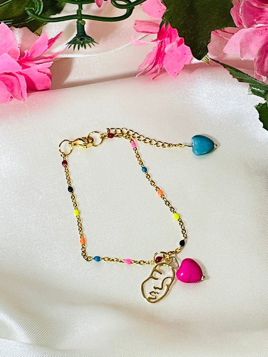 Brazalete Multi Color Rostro